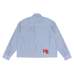 HIGH SOCIETY Boxy Striped Shirt