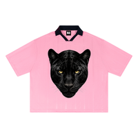 Back Panther Boxy Soccer Jersey