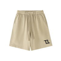 TOP TIER Vintage Wash Cotton Shorts
