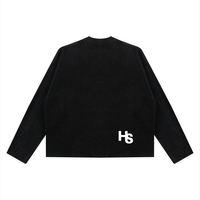 Vintage Wash Boxy  Waffle Raw Edge T-Shirt