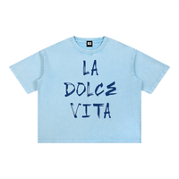 LA DOLCE VITA  Boxy Cotton T-Shirt
