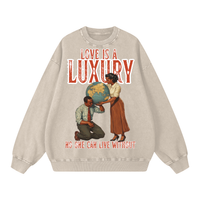 "Weight of the World" Oversized Sweatshirt