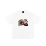WHAT'S IN YOUR POCKET Hand-frayed T-Shirt