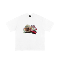 WHAT'S IN YOUR POCKET Hand-frayed T-Shirt