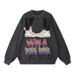 "Converse"  Oversized Sweatshirt