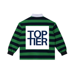TOP TIER Stripe Polo Shirt