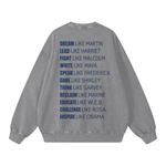 Snow Washed Oversized Sweatshirt