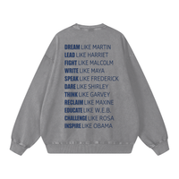 Snow Washed Oversized Sweatshirt