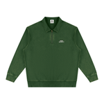 HIGH SOCIETY  Vintage Wash Quarter-Zip Sweatshirt