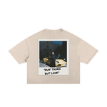 NUN'THING BUT LOVE Frayed Boxy Tee