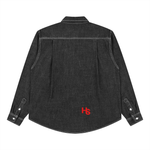 HIGH SOCIETY Vintage Wash Denim Shirt