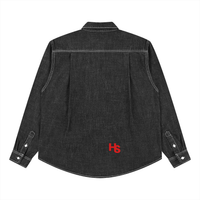 HIGH SOCIETY Vintage Wash Denim Shirt