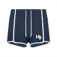 High Society Block Yoga Shorts