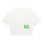 NATURALLY DOPE  Ribbed Crop T-Shirt