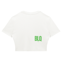NATURALLY DOPE  Ribbed Crop T-Shirt