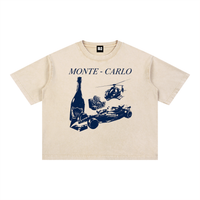 MONTE CARLO Boxy Cotton T-Shirt