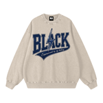 Snow Washed Oversized Sweatshirt