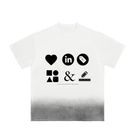 " LOVE IN ALL SHAPES AND SIZES" Sunfade Vintage Washed T-Shirt