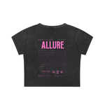 NO SCRUBS SNOW WASHED CROP TEE
