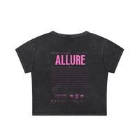 NO SCRUBS SNOW WASHED CROP TEE