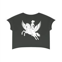 Top Tier Boxy Raw Edge T-Shirt