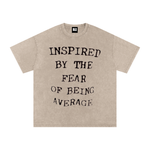 INSPIRED BY THE FEAR OF AVERAGE STONE WASH TEE