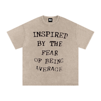 INSPIRED BY THE FEAR OF AVERAGE STONE WASH TEE