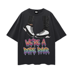 "Space Jam" Drop Shoulder T-Shirt