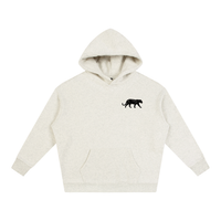Panther Oversize Fleeced Hoodie