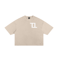 MY DAWGS Frayed Boxy Tee