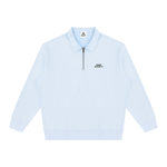 HIGH SOCIETY Men's Quarter-Zip Performance Polo Shirt