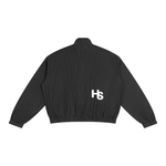 High Society Striped Full-Zip Track Jacket