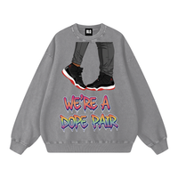 "Bred 11's" Oversized Sweatshirt