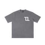 TOP TIER Vintage Wash Drop Shoulder T-shirt