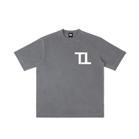 TOP TIER Vintage Wash Drop Shoulder T-shirt