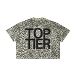 TOP TIER Leopard Print Boxy T-Shirt