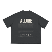 FEARLESS BLACK BOXY TEE
