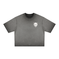 White Panther Dyed Boxy T-Shirt