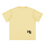 Hand-frayed Reversible T-shirt