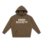 High Society Oversize Fleeced Hoodie