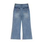 Women’s Vintage Wash Wide Leg Jeans