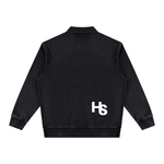 HIGH SOCIETY  Vintage Wash Quarter-Zip Sweatshirt