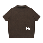 Heavyweight Oversized Polo Shirt