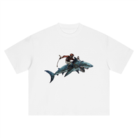 SHARK JOCKEY Boxy Oversized T-Shirt