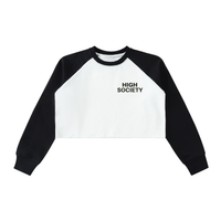 High Society Crop Sweatshirt