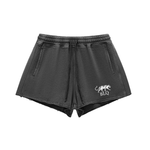 BLQ Raw Edge Drawstring Shorts