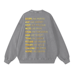 Snow Washed Oversized Sweatshirt
