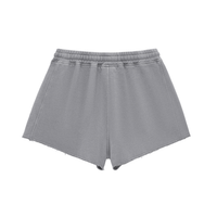 BLQ Raw Edge Drawstring Shorts