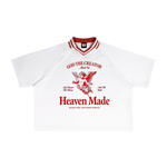 Heaven Made Lapel Collar Boxy T-Shirt