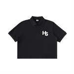High Society Cropped Polo Shirt